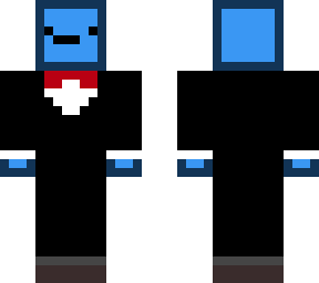 guy with blue