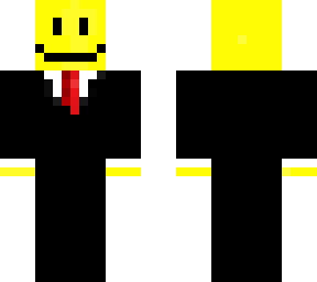 happy man in suit | Minecraft Skin