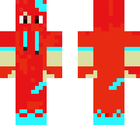 iconic blue and red