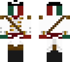 mexican flag for war