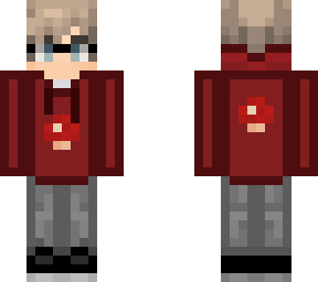 mushroom hoodie nerd boy