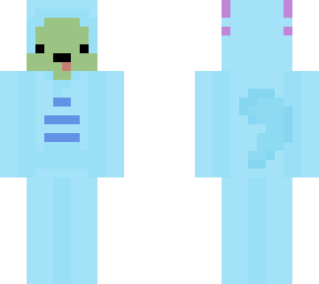 my character with onsie on