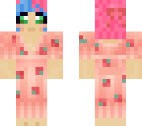 nonbinary strawberry dress edit