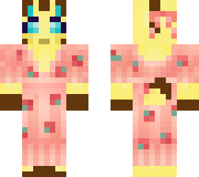 nonbinary strawberry dress edit