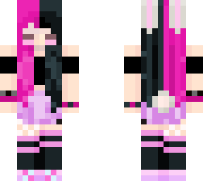 pastel goth bunny girl