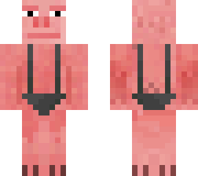 pig wit clothes?