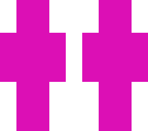 pink and black skin