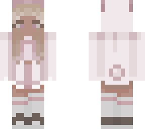 pink bear hood
