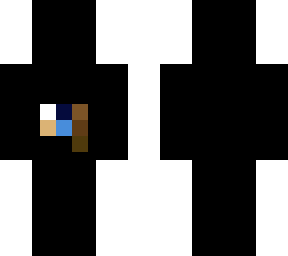please make a cute little wolf with this colour palette