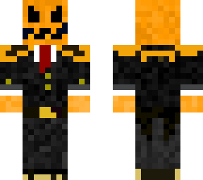 pumpkin suit man
