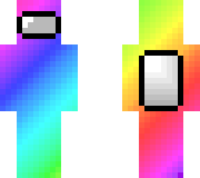 Rainbow Among Us Character | Minecraft Skin