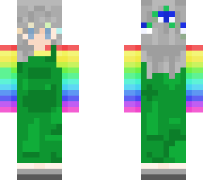 rainbow girl