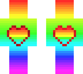 rainbow heart * for my followers happy valentines day !!