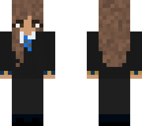 ravenclaw girl in a suit