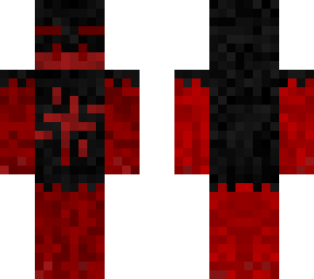 red and black