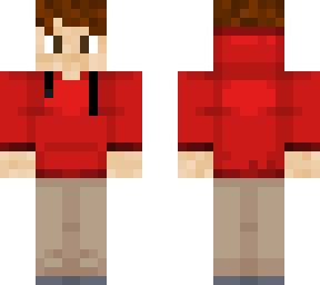 red sweater skin