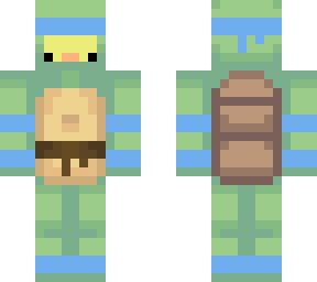 sky blue duck turtle