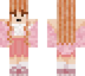 spring red head cute girl
