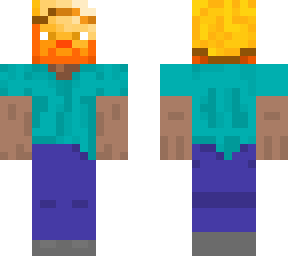 steve has a golden head!!!
