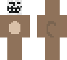 troll mask monkey