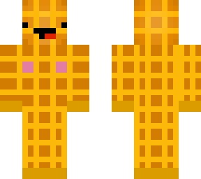 waffle man with tux under