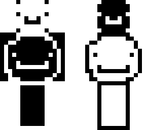 white and black dream