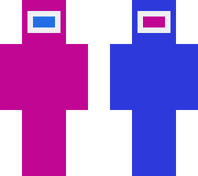 2 sided  among us character