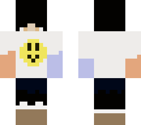aesthetic smiley shirt boy
