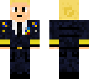 air force admiral (female bun)