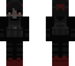 black and red bullet proof vest