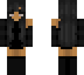 black outfit