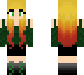 blonde and red haired girl