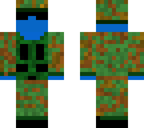 blu berry soldier with sun glasses