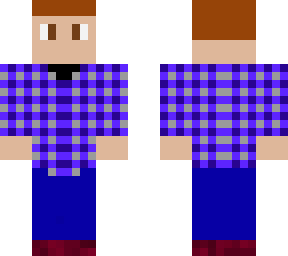 blue flannel
