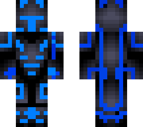 blue super charged knight