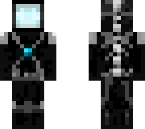 blue themed mech suit
