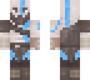 blue war paint