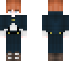 blue worker boy