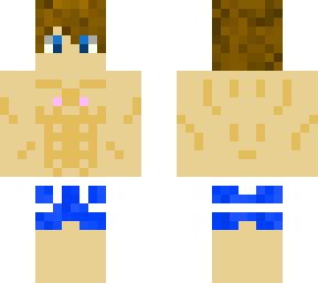 chico sin camisa