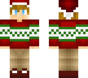 christmas sweater skin