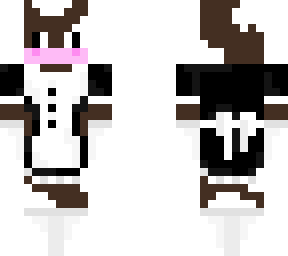 cow in maid dress for jas loll