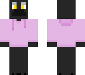 crow with pink hoodie (updated)