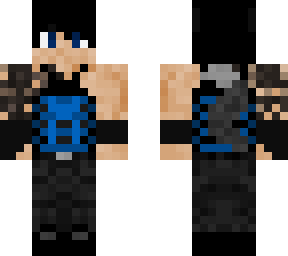 custom roman reigns (blue vest)