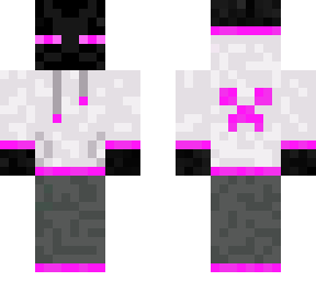 enderman in hoodie (v2 headphones and more shading)