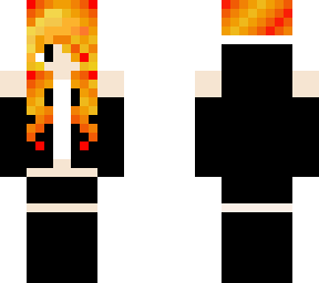 fiery hair girl