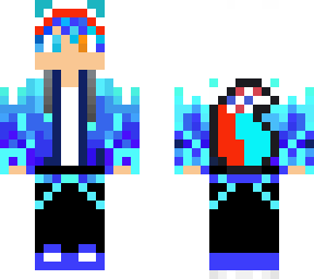 fire and ice wolf boy