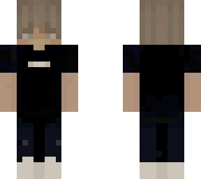 fixed aesthetic boy with black tee+jeans.