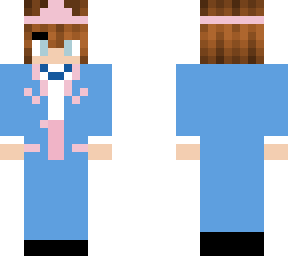 formal blue suit