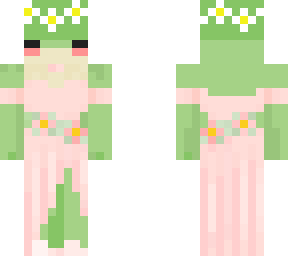 frog flower crown dress