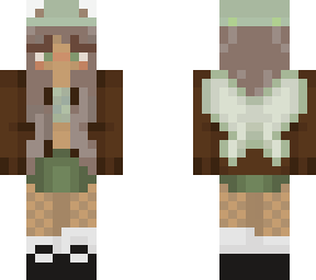 frog skin brown eyes, elf girl :)
